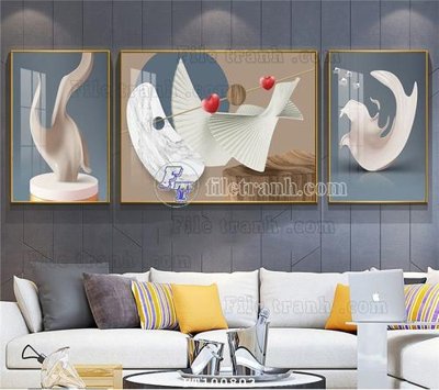 File gốc File tranh hiện đại pha lê gương FT100803 (dành cho quảng cáo)