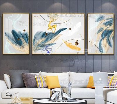 File gốc File tranh hiện đại pha lê gương FT100846 (trang trí) phòng trẻ em