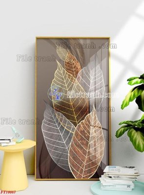 File tranh File tranh bộ hiện đại FT10087 (file gốc) chuẩn màu in