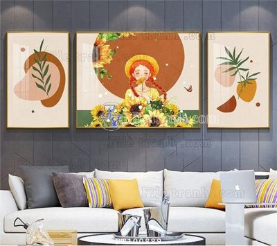 File tranh File tranh hiện đại pha lê gương FT100889 (ảnh gốc) sắc nét hoàn hảo