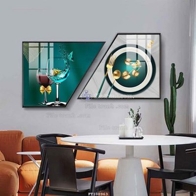 File PSD File tranh hiện đại pha lê gương FT100963 (bản gốc) chất lượng nhất