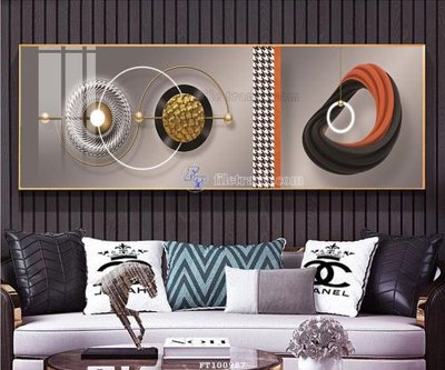 File gốc File tranh hiện đại pha lê gương FT100987 (trang trí) phòng làm việc
