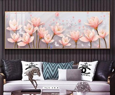 Download file gốc File tranh hiện đại pha lê gương FT101035 (in lụa) tranh 3D