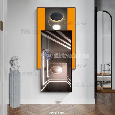 Chi tiết file tranh tráng gương File tranh hiện đại pha lê gương FT101097 (ảnh gốc)