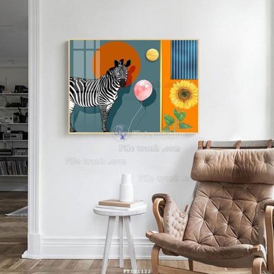 File gốc File tranh hiện đại pha lê gương FT101122 (chủ đề hiện đại) trang trí