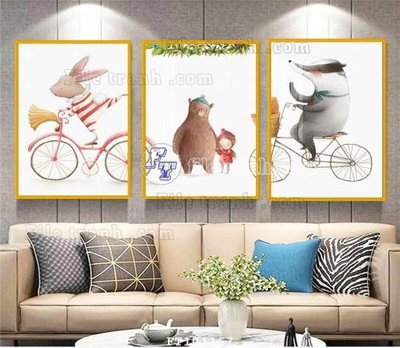 File in trần File tranh hiện đại pha lê gương FT101167 (bản gốc) phong cảnh