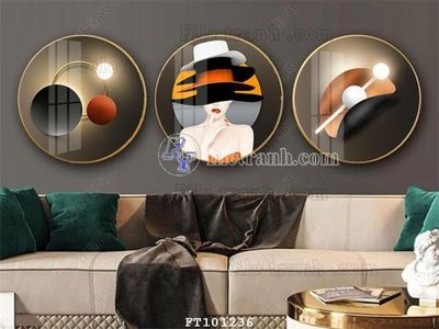 Tải file gốc File tranh hiện đại pha lê gương FT101236 (bản PSD) còn layer