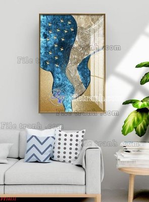 File tranh File tranh bộ hiện đại FT10131 (gốc) chủ đề thiên nhiên