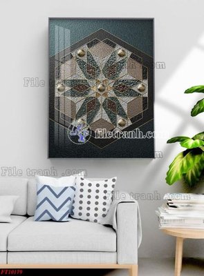 File tranh PSD File tranh bộ hiện đại FT10179 chất lượng cao