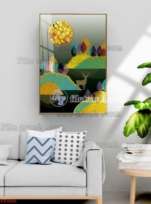 Download file File tranh bộ hiện đại FT10185 (gốc) in mica cao cấp