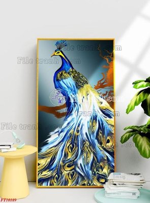 File tranh File tranh bộ hiện đại FT10189 (gốc) chủ đề động vật