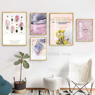 File tranh File tranh hiện đại pha lê gương FT102029 (ảnh gốc) cho in ấn kỹ thuật số