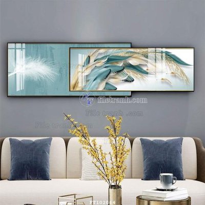File ảnh File tranh hiện đại pha lê gương FT102064 (gốc) dùng in Pano