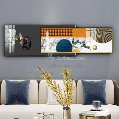 File gốc File tranh hiện đại pha lê gương FT102076 (bản quyền) cho in ấn