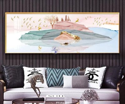 File tranh in mica File tranh hiện đại pha lê gương FT102106 (độ phân giải cao)