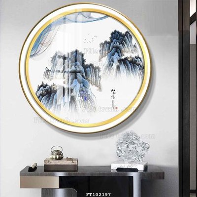 Tải file gốc File tranh hiện đại pha lê gương FT102197 dùng cho in ấn