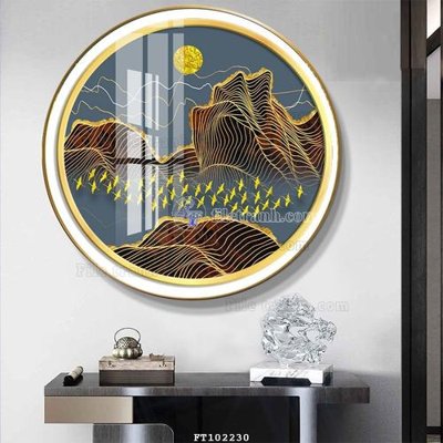 File tranh gốc File tranh hiện đại pha lê gương FT102230 (bản quyền) Filetranh.com