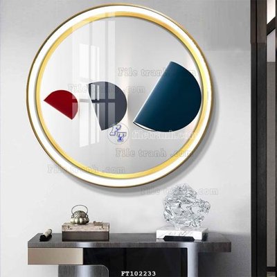 File tranh File tranh hiện đại pha lê gương FT102233 (ảnh gốc) in trần xuyên sáng