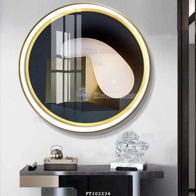 Download file gốc File tranh hiện đại pha lê gương FT102234 (in lụa) tranh 3D