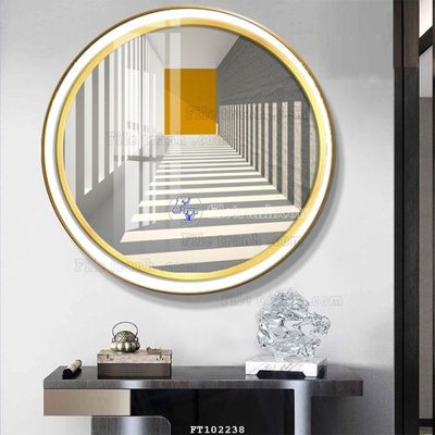 Ảnh gốc file in lụa File tranh hiện đại pha lê gương FT102238 chi tiết