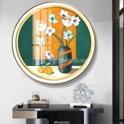 File in mica File tranh hiện đại pha lê gương FT102251 (bản gốc) siêu trong