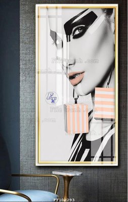 File gốc File tranh hiện đại pha lê gương FT102293 (cho in ấn) từ Filetranh.com