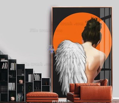 Download file tranh PSD File tranh hiện đại pha lê gương FT102298 để chỉnh sửa