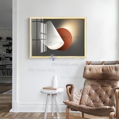 File ảnh File tranh hiện đại pha lê gương FT102416 (gốc) dùng in Pano