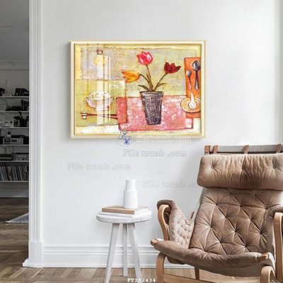 Tải file gốc File tranh hiện đại pha lê gương FT102434 (bản PSD) còn layer