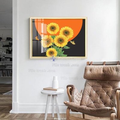 Tải file File tranh hiện đại pha lê gương FT102436 (gốc) làm tranh treo tường