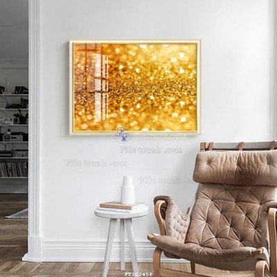 File tranh gốc File tranh hiện đại pha lê gương FT102458 chủ đề hiện đại