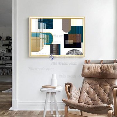 File tranh gốc File tranh hiện đại pha lê gương FT102460 (bản quyền) độc đáo