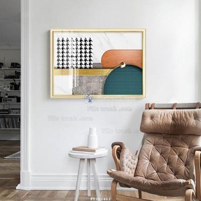 File gốc File tranh hiện đại pha lê gương FT102462 (in tráng gương) ốp tường