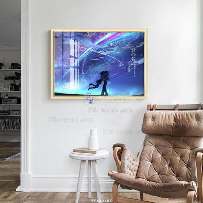 Download file gốc File tranh hiện đại pha lê gương FT102486 (in mica) trong suốt