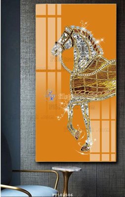 File gốc File tranh hiện đại pha lê gương FT102506 (cho in 3D) độc đáo