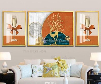 Download file File tranh hiện đại pha lê gương FT102571 (gốc) in mica ốp bếp