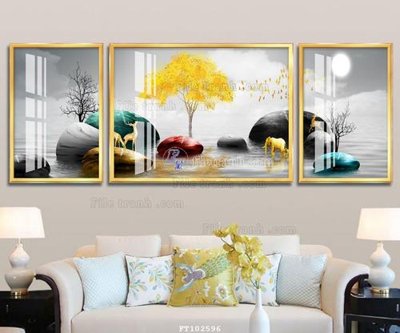 Tải xuống file tranh gốc File tranh hiện đại pha lê gương FT102596 (PSD/TIFF)