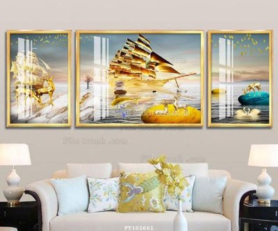 File tranh gốc File tranh hiện đại pha lê gương FT102601 (sắc nét từng chi tiết)