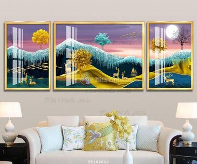 Download file File tranh hiện đại pha lê gương FT102610 (gốc) in mica bàn thờ