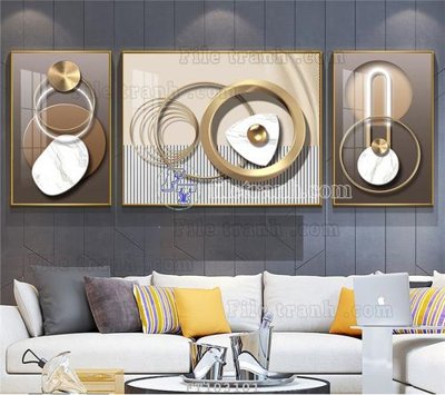 File gốc File tranh hiện đại pha lê gương FT103101 (chuẩn CMYK) cho nhà in