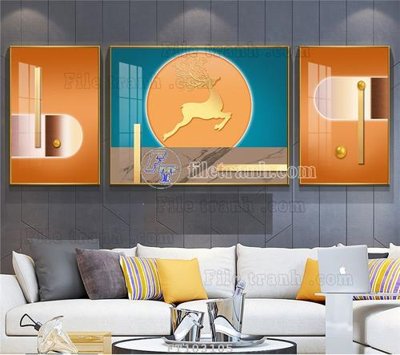 File ảnh File tranh hiện đại pha lê gương FT103105 (gốc) in quảng cáo ngoài trời