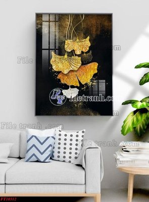File tranh File tranh bộ hiện đại FT10312 (bản gốc) in lụa 3D
