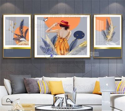 File gốc File tranh hiện đại pha lê gương FT103126 (PNG) nền trong suốt