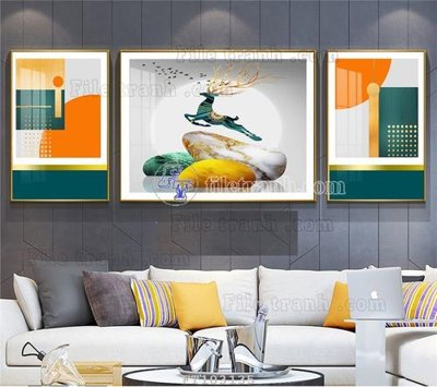 File gốc File tranh hiện đại pha lê gương FT103135 (trang trí) phòng ngủ