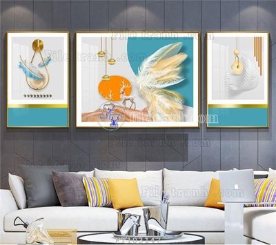 File tranh gốc File tranh hiện đại pha lê gương FT103147 (bản quyền) độc đáo