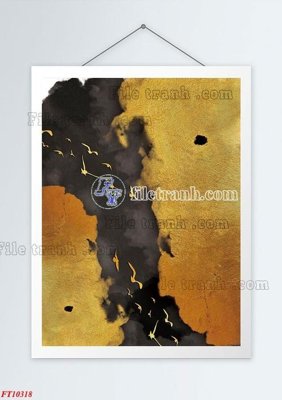 File gốc File tranh bộ hiện đại FT10318 (in 3D) nghệ thuật