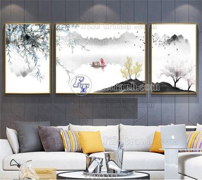 File tranh File tranh hiện đại pha lê gương FT103217 (gốc) chủ đề con người