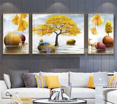 File tranh File tranh hiện đại pha lê gương FT103221 (ảnh gốc) in trần xuyên sáng