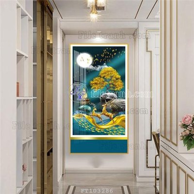 File tranh File tranh hiện đại pha lê gương FT103286 (gốc) chủ đề trẻ em