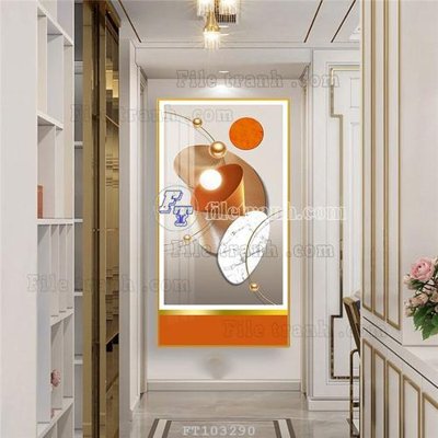 File in ấn File tranh hiện đại pha lê gương FT103290 (bản gốc) từ file gốc